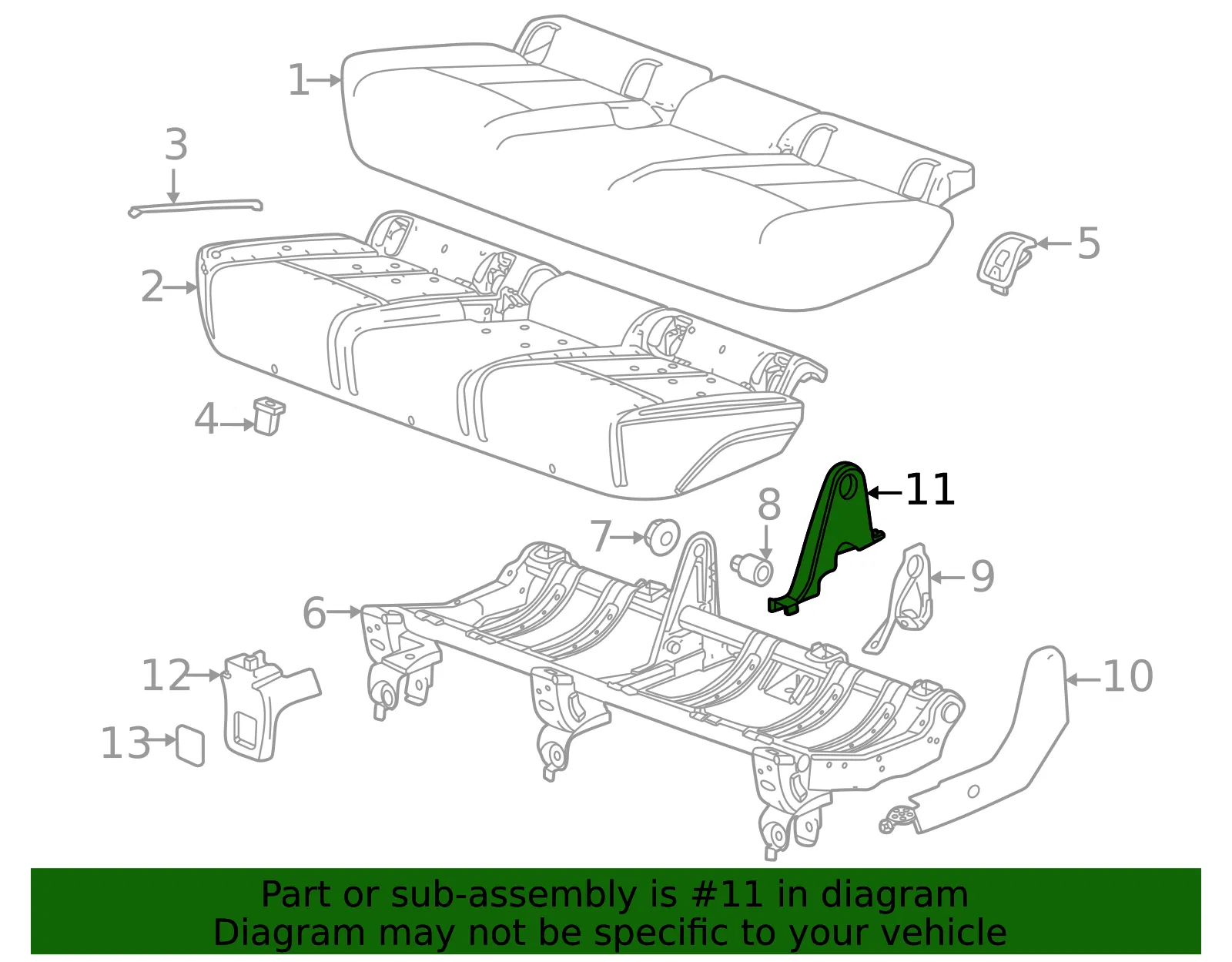 Hinge Cover - GM (85100019) - view 3