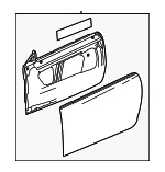 Door Shell - GM (85101936) - view 5