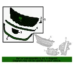 Upper Grille - GM (85104596) - view 7