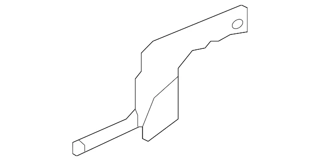 Outer Hinge Pillar Brace - GM (85110080) - view 2
