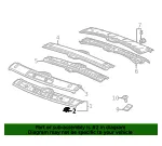 Windshield Header Bracket - GM (85110138) - view 7