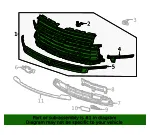 Grille Assembly - GM (85115299) - view 6