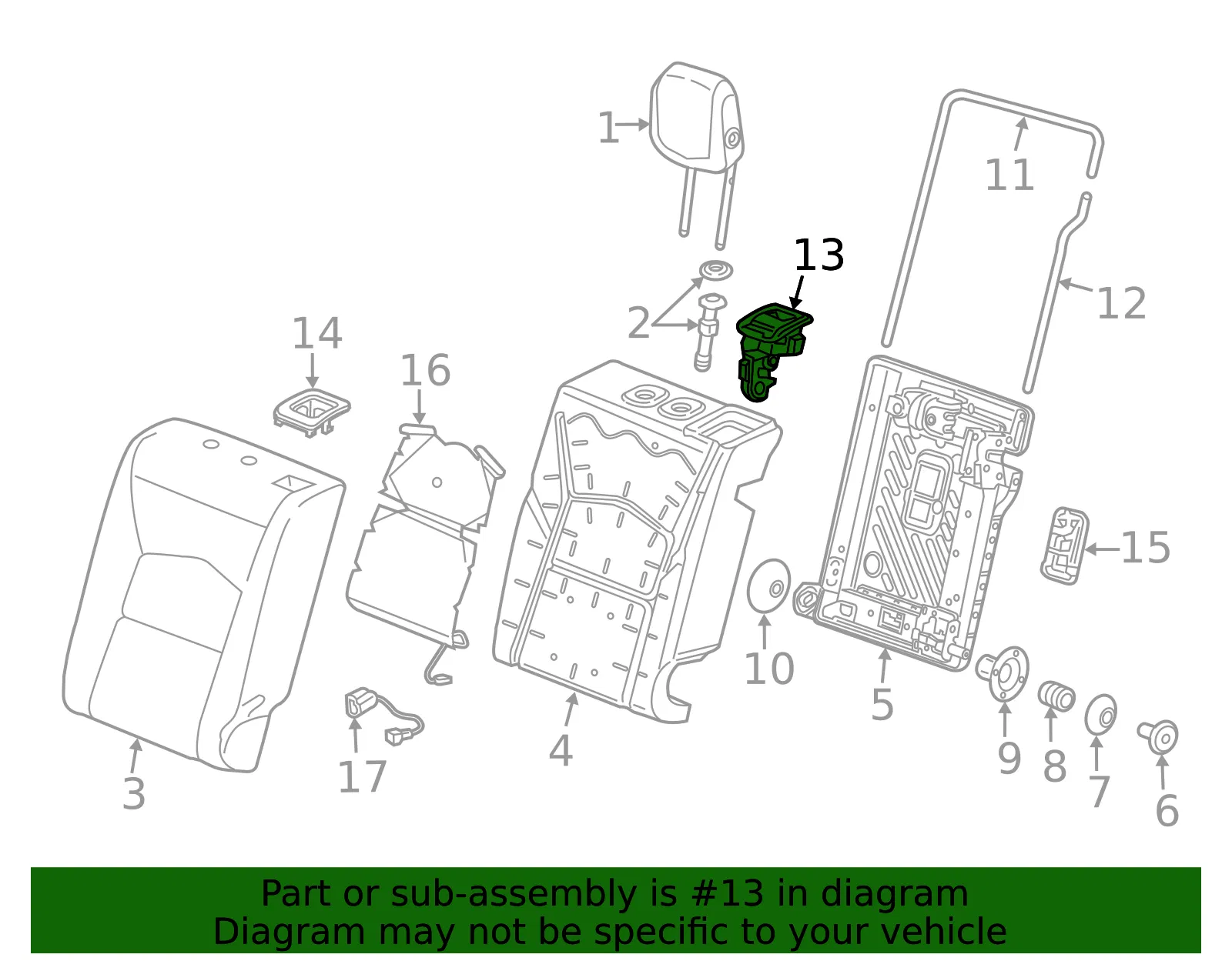 Latch - GM (85120086) - view 3