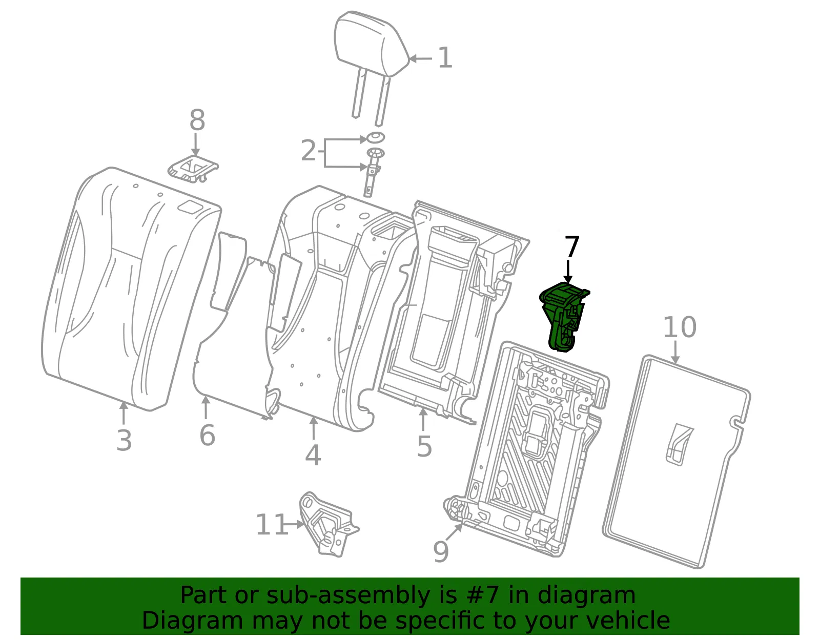 Latch - GM (85120088) - view 3