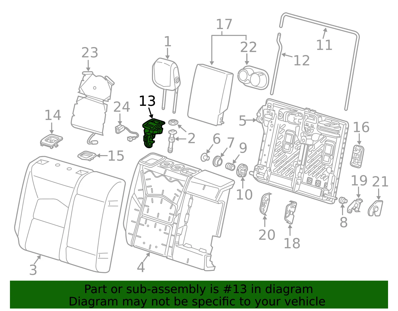 Latch - GM (85120090) - view 3