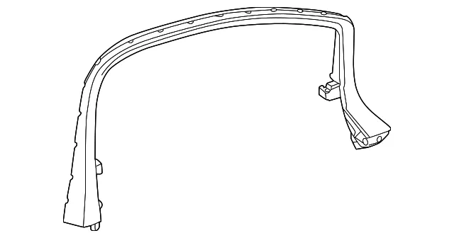 Window Trim - GM (85124080) - view 2