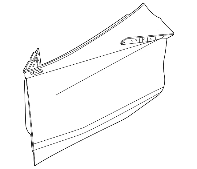 Door Shell - GM (85134018) - view 2