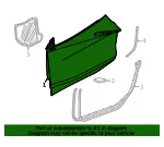 Door Shell - GM (85134018) - view 6