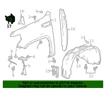 Bumper Extension Bracket - GM (85134046) - view 9