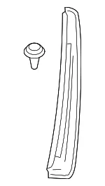 Front Molding - GM (85136435) - view 5