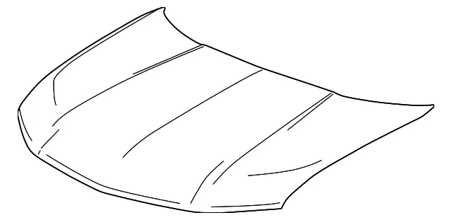 Hood - GM (85136998) - view 2
