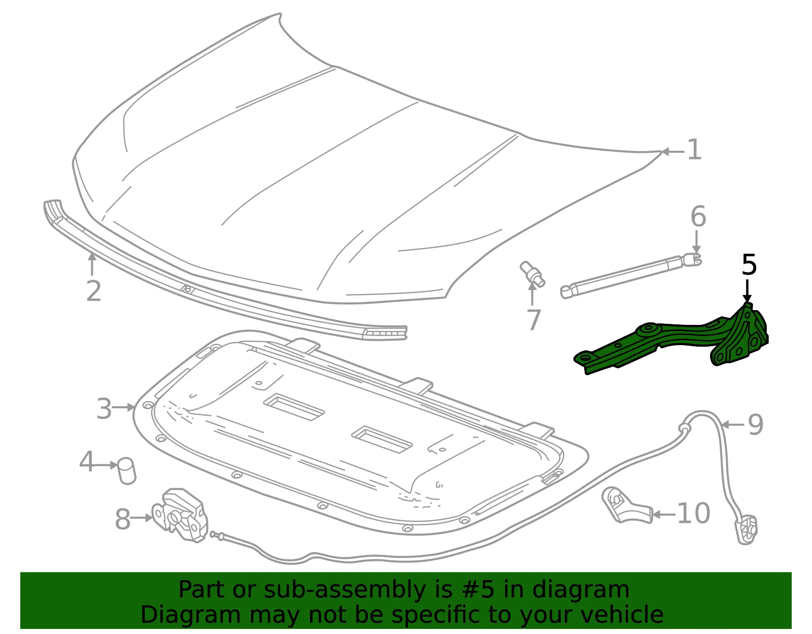 Hinge - GM (85137002) - view 3