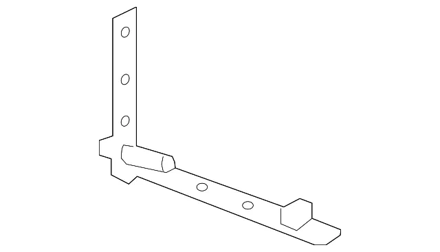 Tailgate Hinge - GM (85145036) - view 2