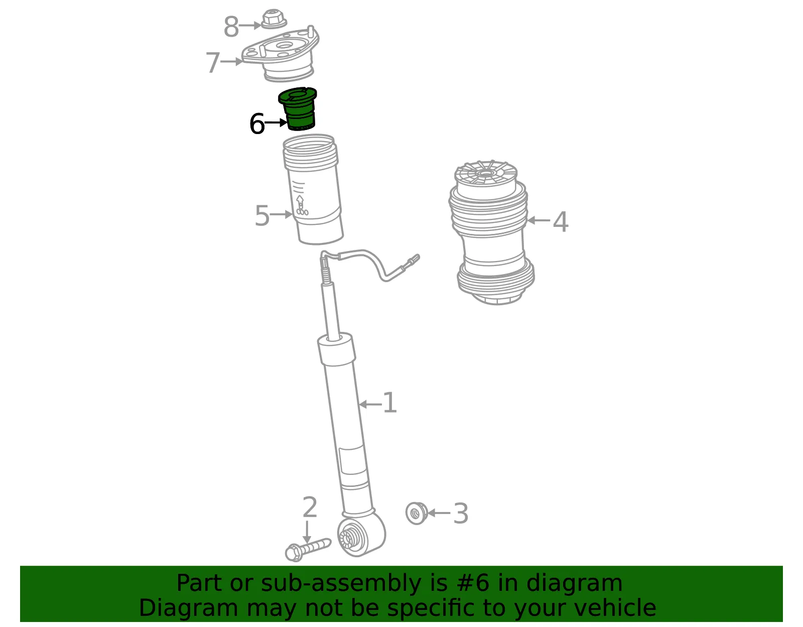 Bumper - GM (85145049) - view 3