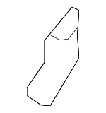 Outer Windshield Pillar Lower Bracket - GM (85149426) - view 5