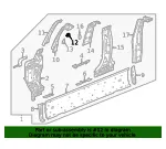 Outer Windshield Pillar Upper Bracket - GM (85149427) - view 6
