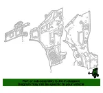 Fender Bracket - GM (85150933) - view 6