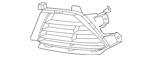 Front Grille - GM (85157494) - view 2