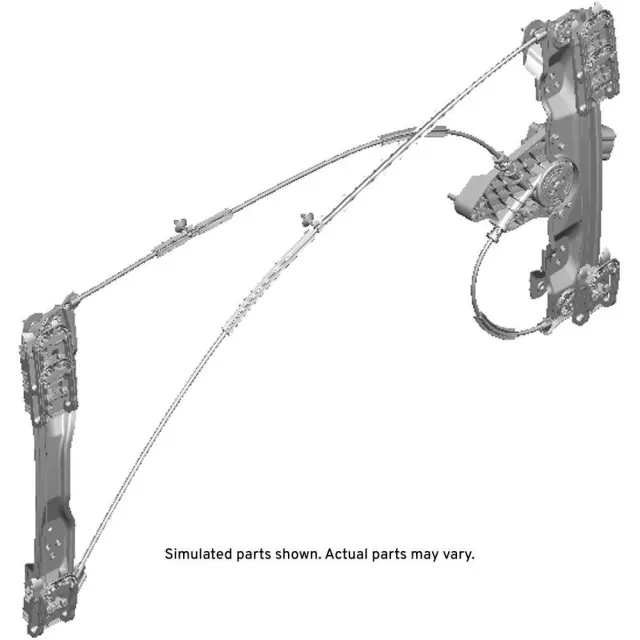 Window Regulator - GM (85160377) - view 2