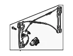 Window Regulator - GM (85160377) - view 8