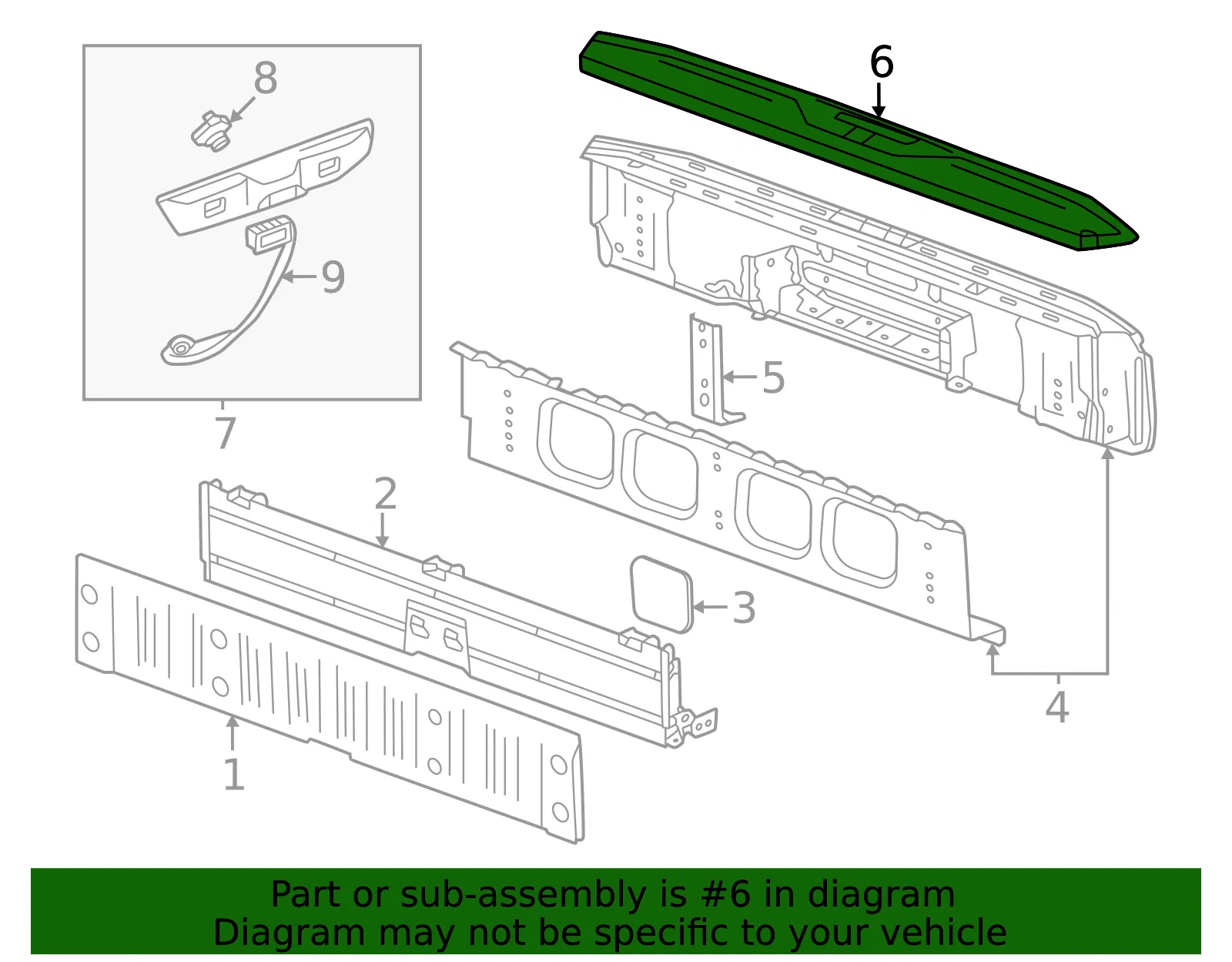 Molding - GM (85166894) - view 3