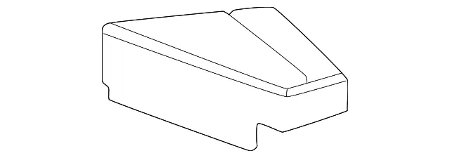 Tailgate Molding - GM (85166896) - view 2