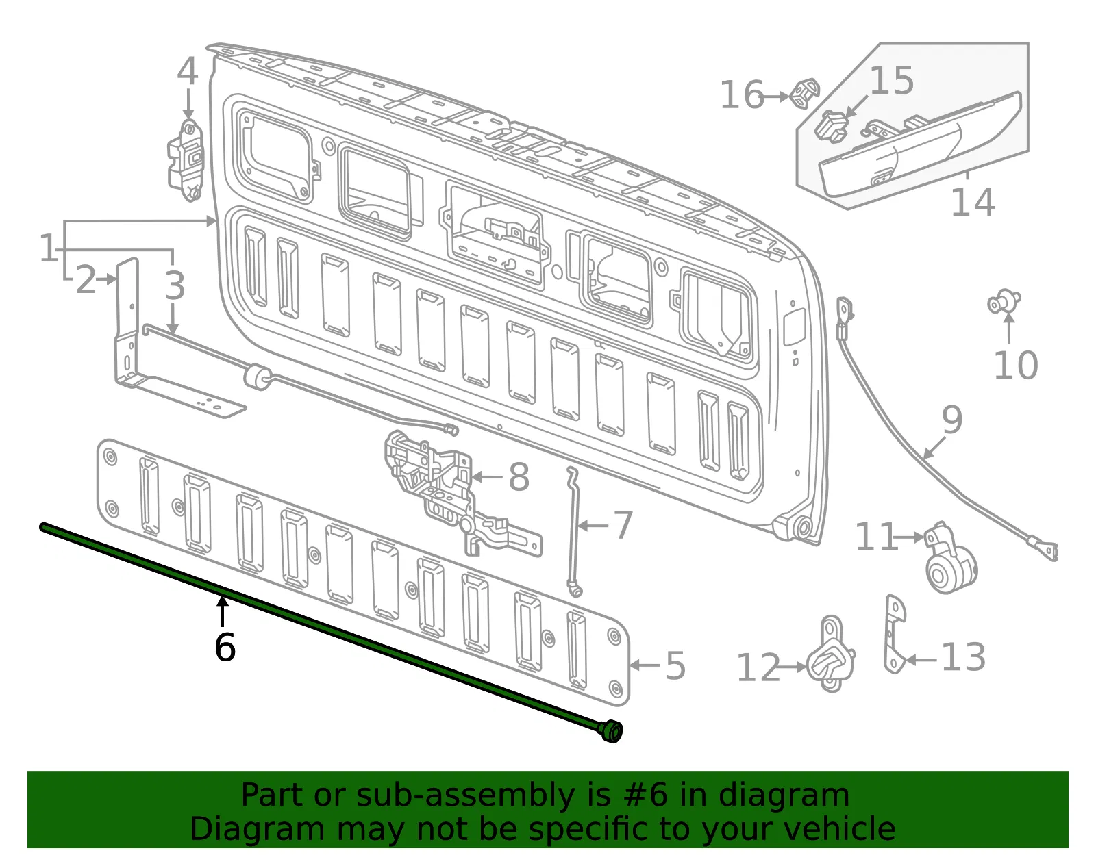 Molding - GM (85166897) - view 3