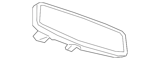 Inside Rearview Mirror - GM (85510310) - view 6