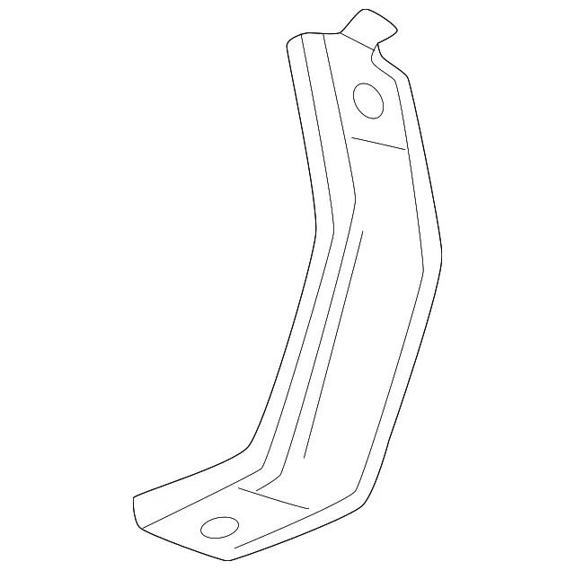 Front Deflector Mount Bracket - GM (85514195) - view 2