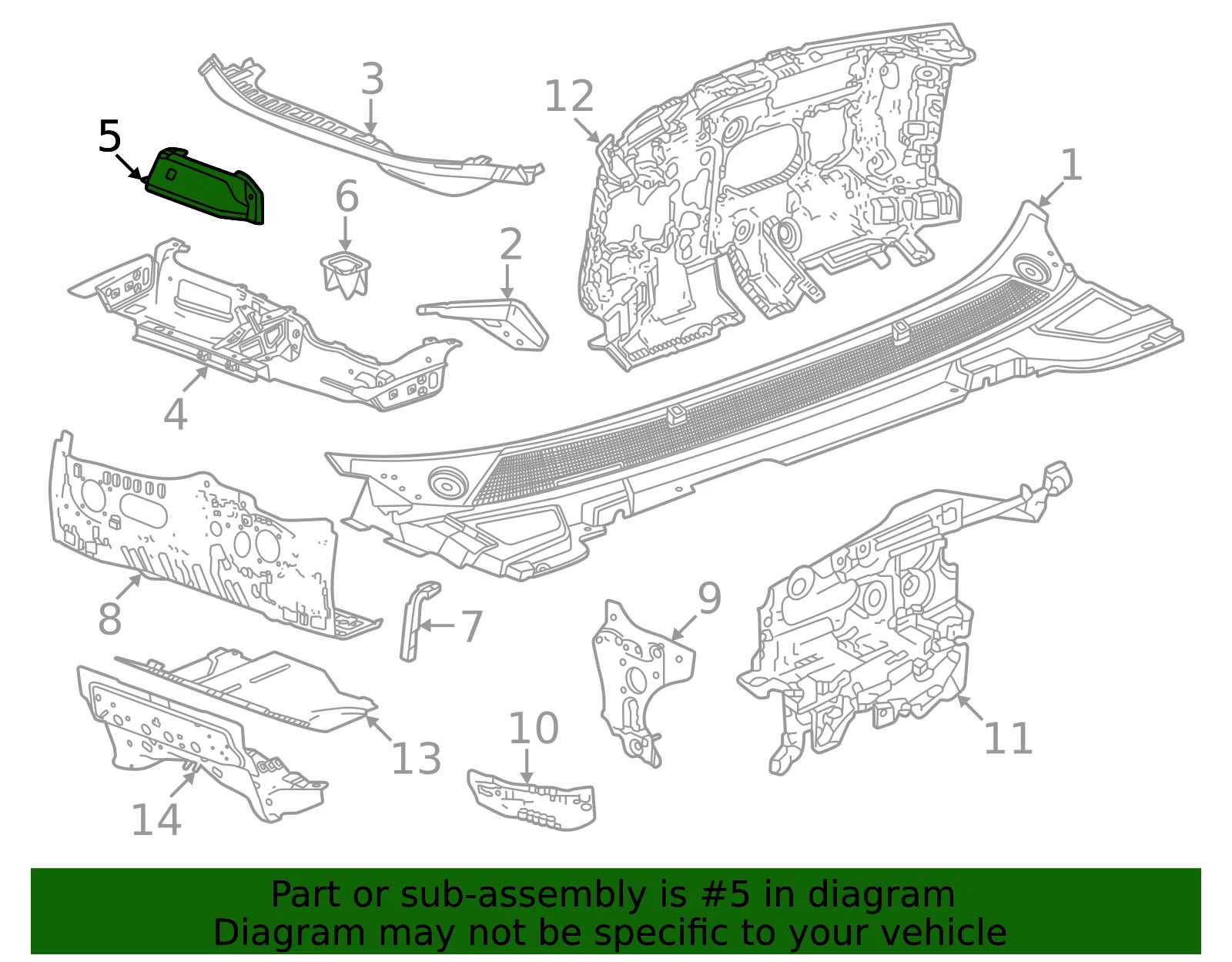 Deflector - GM (85514587) - view 3