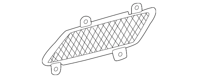 Inner Grille - GM (85516083) - view 3