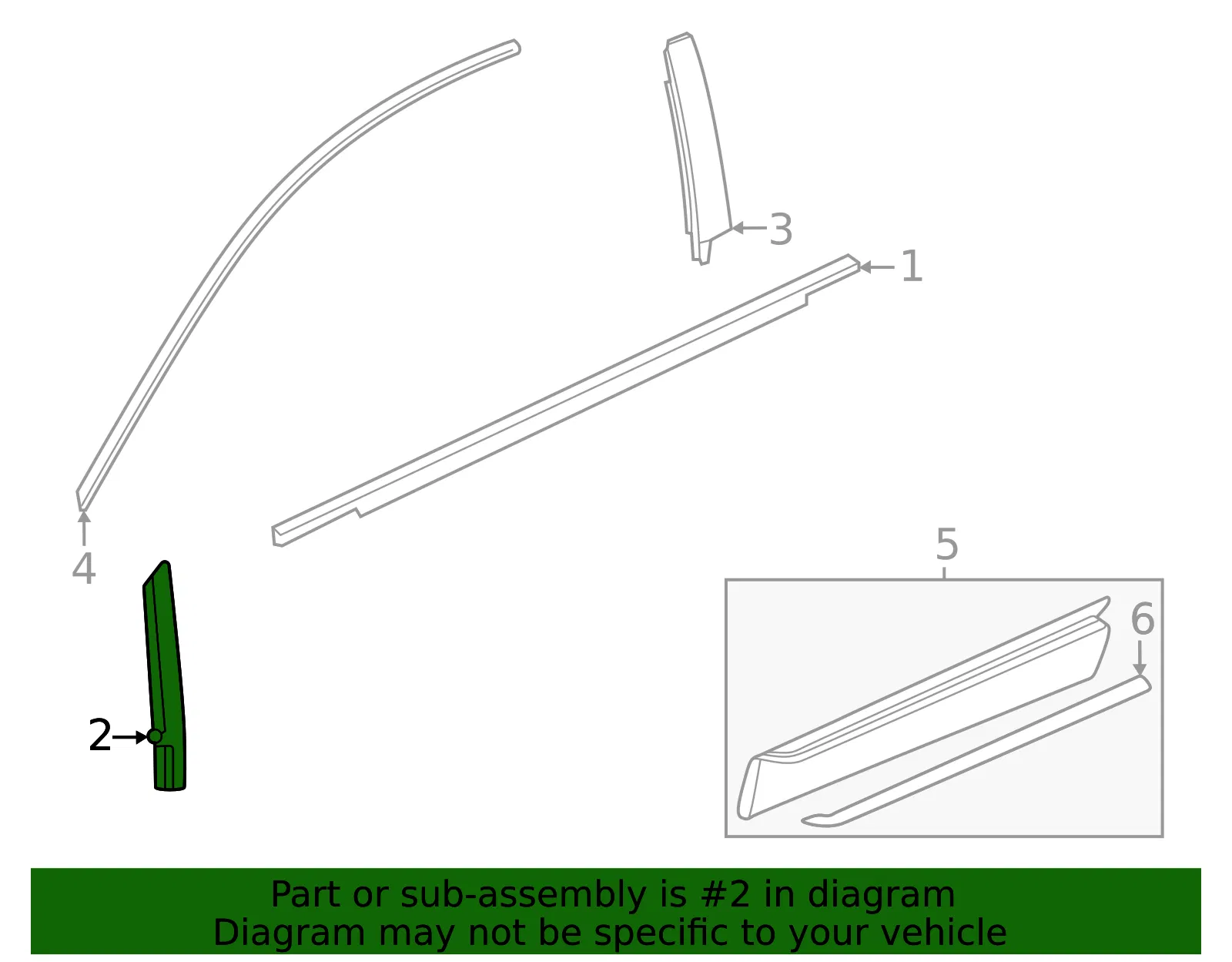 Front Applique - GM (85521130) - view 3