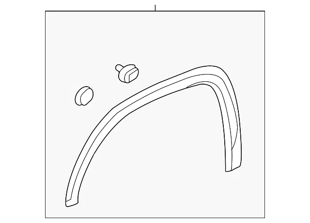 Molding - GM (85522781) - view 2