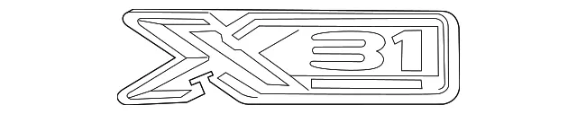 Nameplate - GM (85523693) - view 3