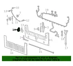 Driver Side Pickup Box Tailgate Latch - GM (85530789) - view 7