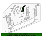 Outer Center Pillar - GM (85532607) - view 7