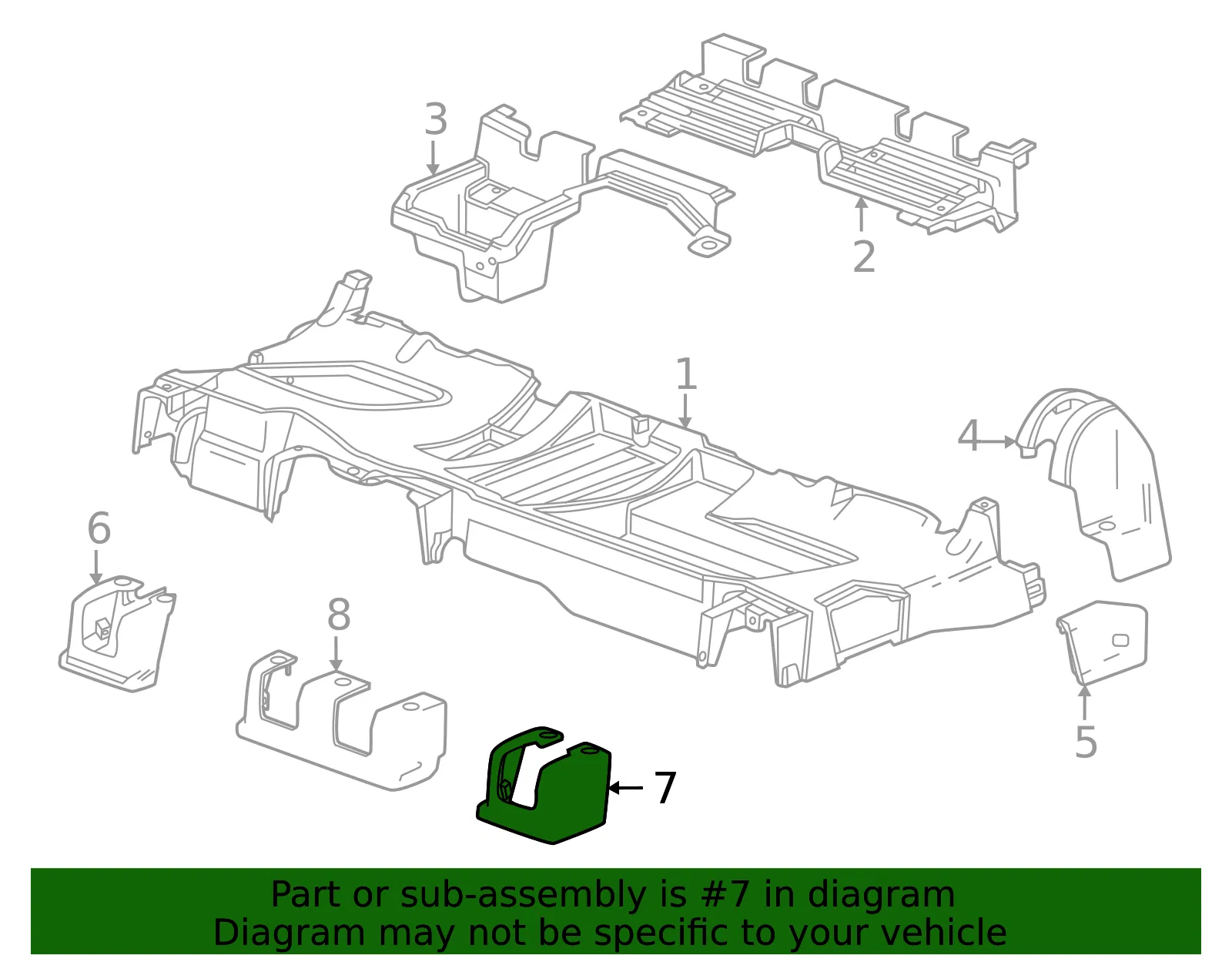 Hinge Cover - GM (85537130) - view 3