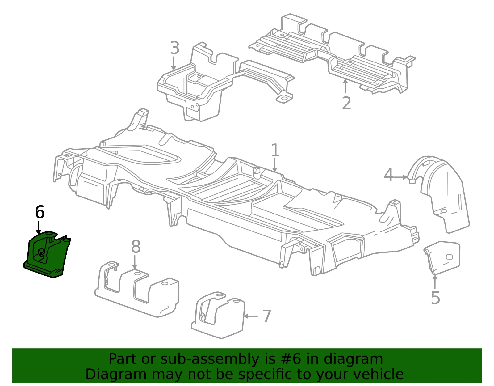 Hinge Cover - GM (85537142) - view 3