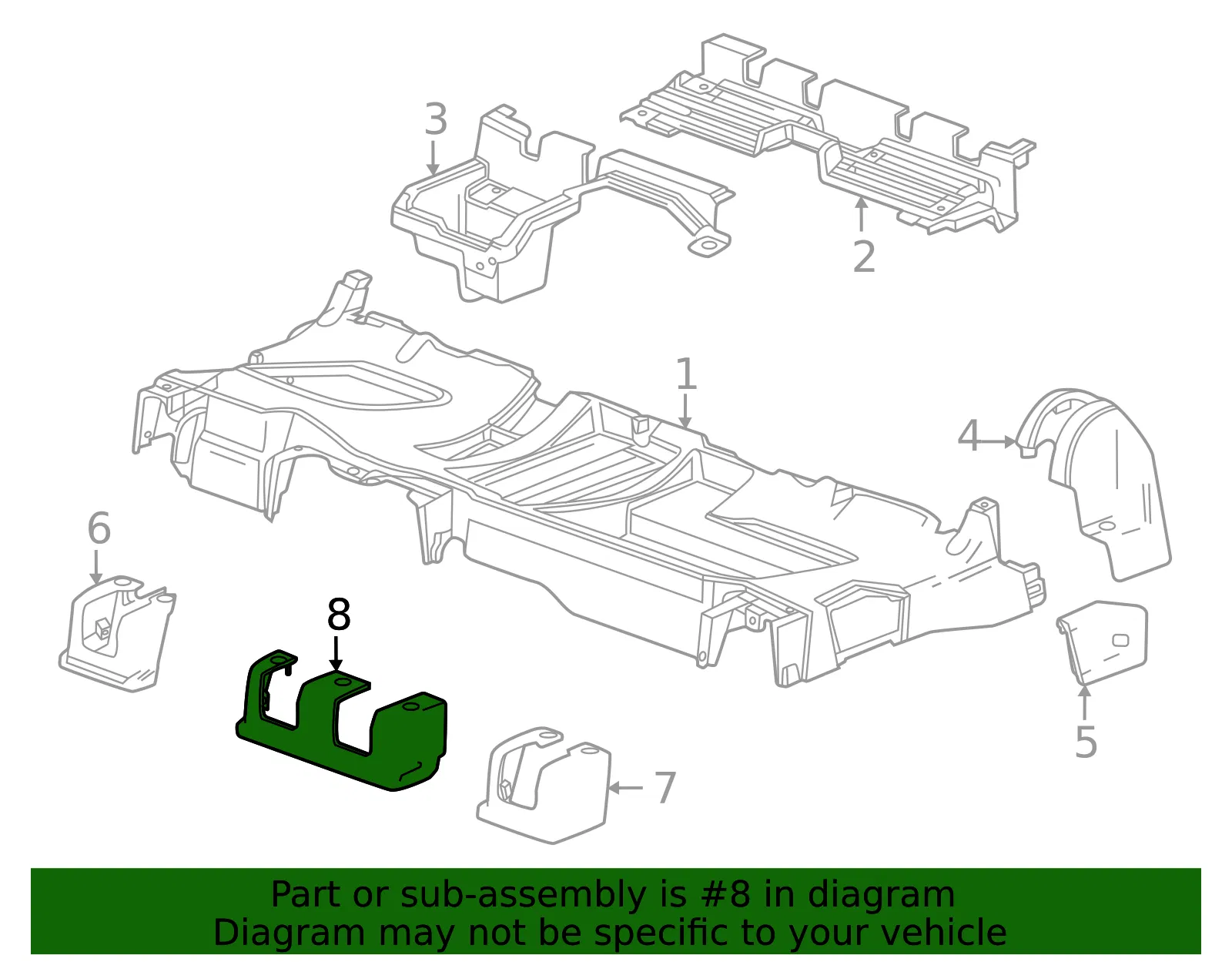 Hinge Cover - GM (85537161) - view 3