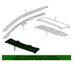 Windshield Header - GM (85539886) - view 7