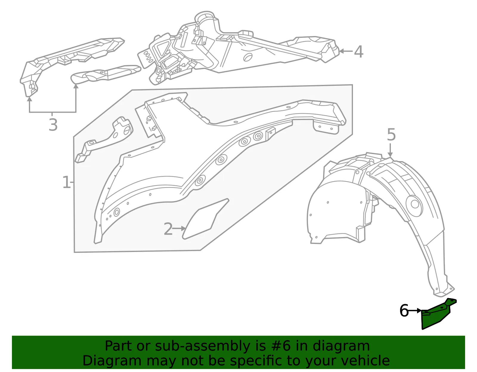 Air Deflector - GM (85540970) - view 3