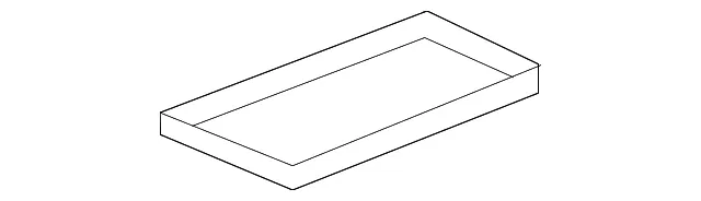 Door Interior Trim Panel Cap - GM (85544407) - view 3