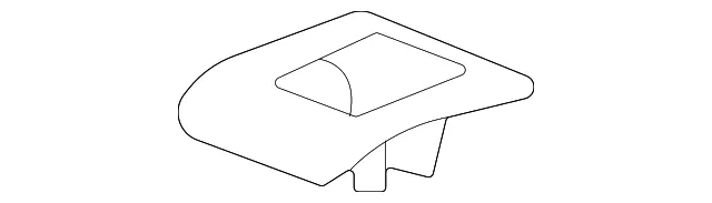 Latch Cover - GM (85545307) - view 2