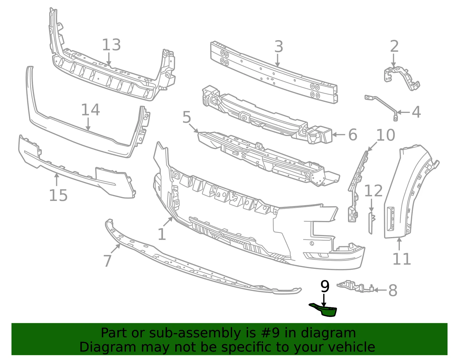 Deflector - GM (85545374) - view 3