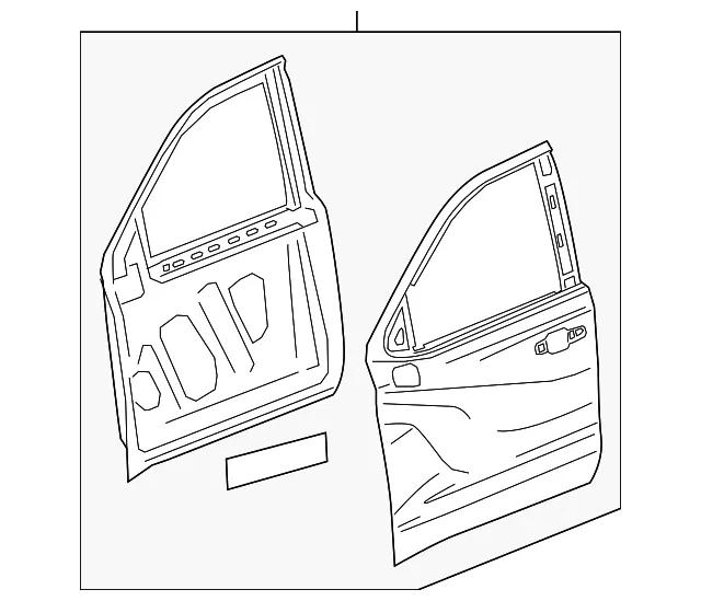 Door Shell - GM (85547105) - view 3