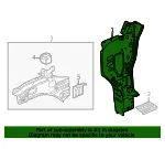 Inner Hinge Pillar - GM (85550593) - view 6