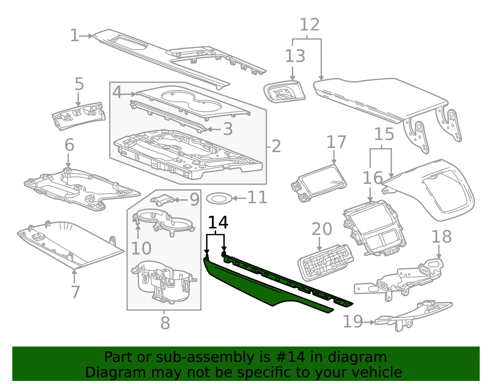 Applique Panel - GM (85553150) - view 4