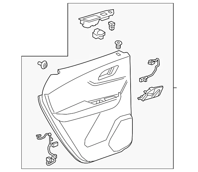 Door Trim Panel - GM (85556821)