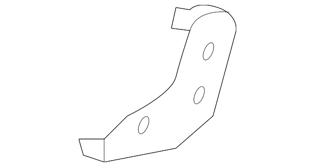 Deflector Bracket - GM (85558117) - view 2