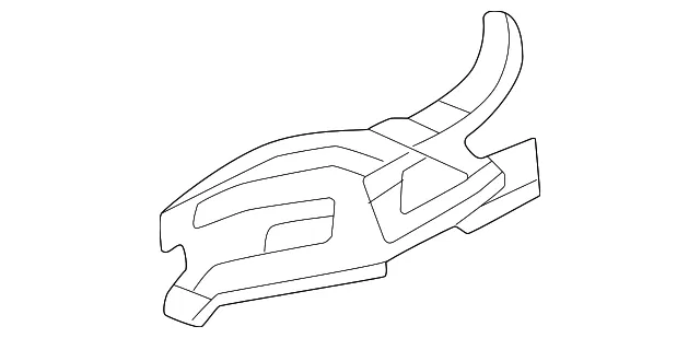 Door Trim Panel Support Bracket - GM (85561657) - view 2